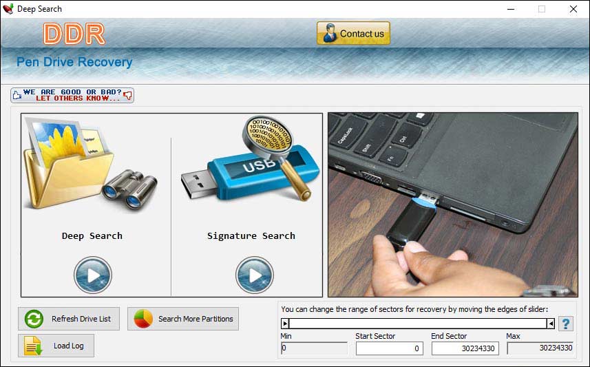 USB files retrieval software restores corrupted data and formatted files folders