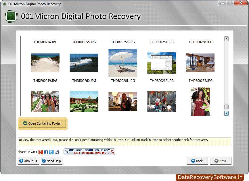 Recovered Photos Digital Photo Recovery